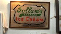 Gollum’s Lebanon Ice Cream sign is reversed