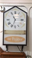 Vintage Dr. Pepper clock needs bulbs