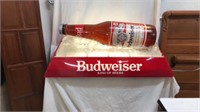 Budweiser pool table light works but is missing