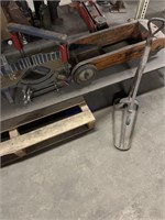 Saw deck and antique tools