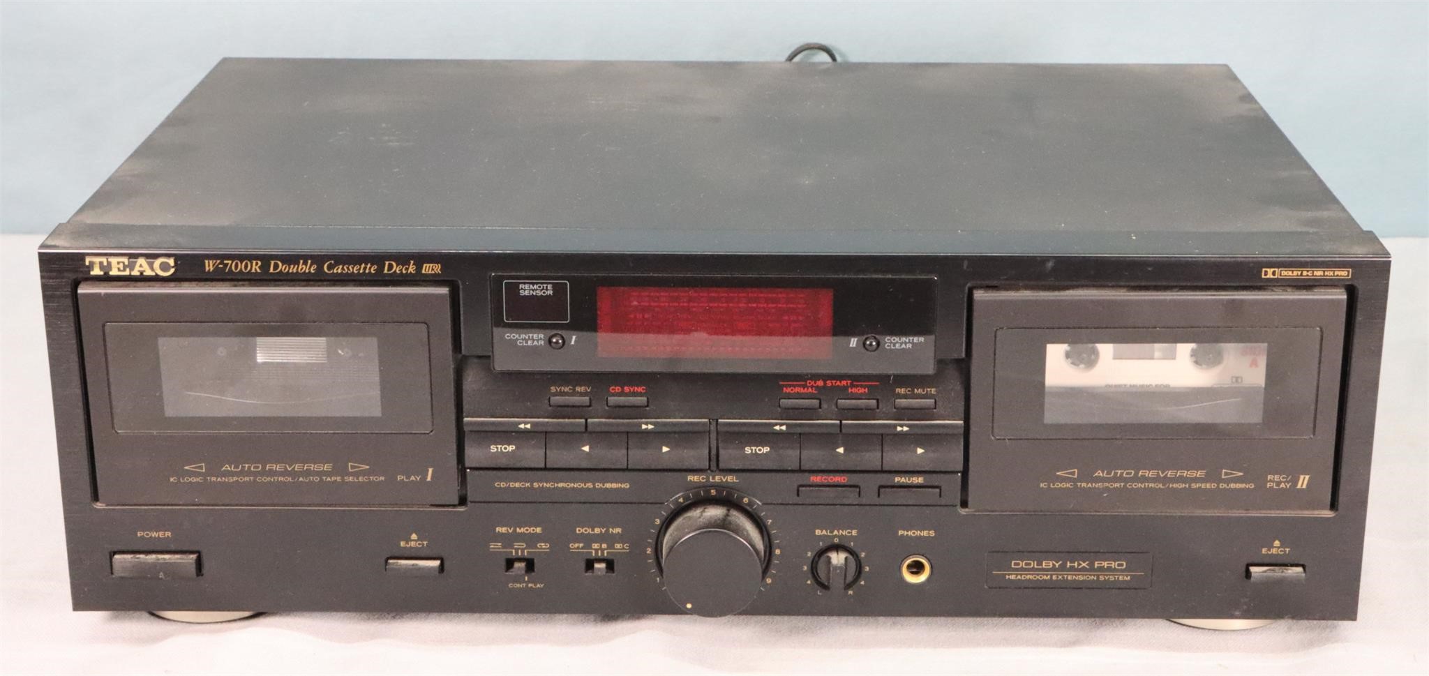 Teac Double Cassette Deck