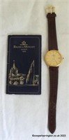 Bauer & Mercier Geneve 34mm 18k Gold Wristwatch