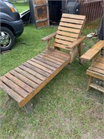 WOODEN LAWN  CHAIRS