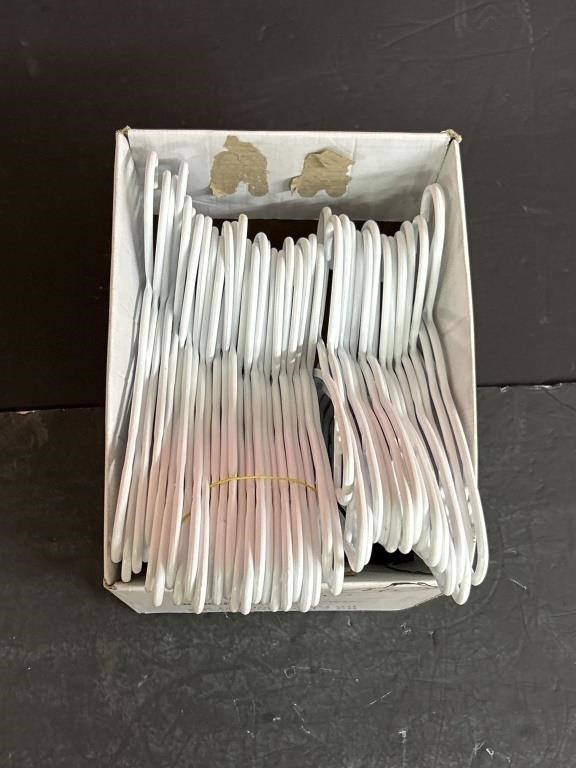 Box of 40 Plastic Hangers