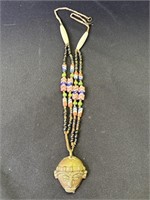 Handmade African beaded necklace