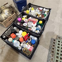 3 - Crates of Part Cans Cleaners