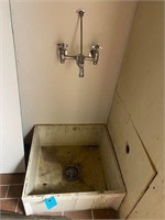 2' x 2' mop sink floor use with faucets