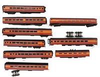 Vintage H.O. Southern Pacific Daylight Train Cars