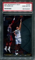 Tim Duncan Rookie PSA 10.