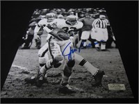 JIM BROWN SIGNED 8X10 PHOTO HERITAGE COA