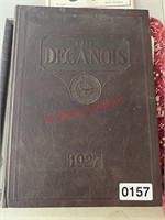 1927 The Decanois High School year Book (living