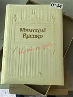 Early 1900's Memorial Book  (living room)