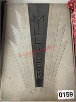 1932 Millidek Year Book and Photo (living room)