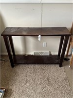 Wooden End Table- 42”x30”x12