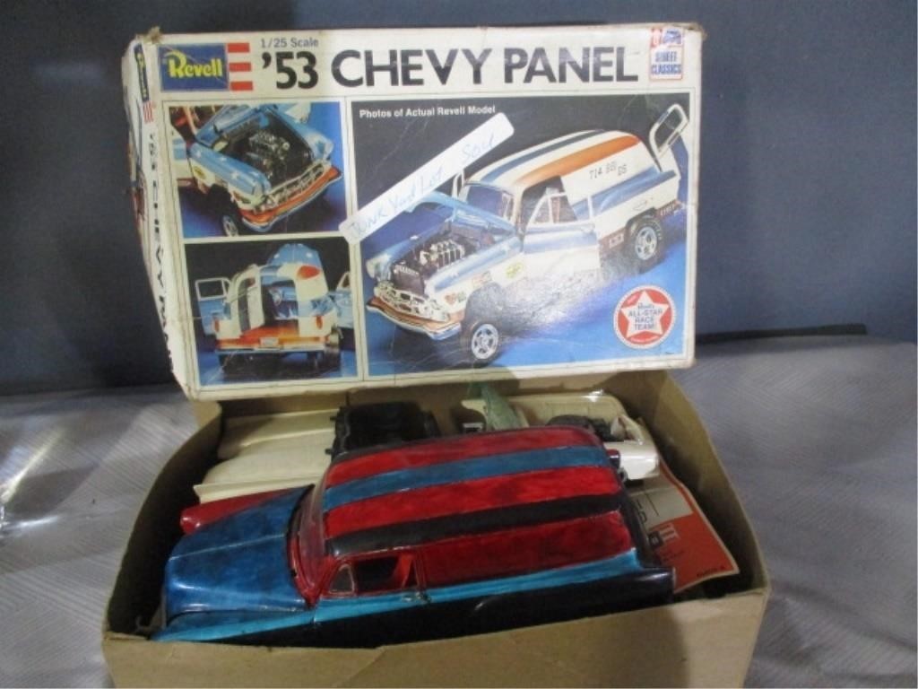 Model car builders parts