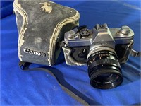 Canon Camera With Lense