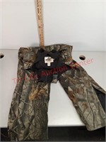 Camo overalls size L