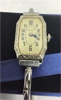 F12) VINTAGE ART DECO WATCH, CASE IS POSSIBLY
