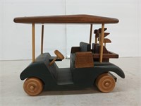 Cute wooden golf cart 6x8x4