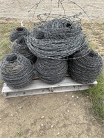 10 Rolls of Barbwire on Pallet