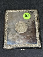 ORNATE STERLING SILVER COMPACT