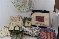 Assorted Longaberger Handbags-Lot