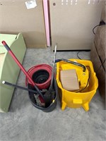 New Commercial mop bucket and other mop bucket