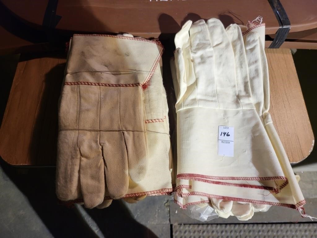 White work gloves