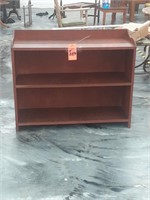 Wooden 3-Shelf Bookcase