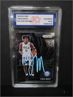 TYRESE MAXEY AUTHENTIC AUTO CARD FSG