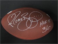 JEROME BETTIS SIGNED FOOTBALL WITH COA