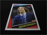 TREVOR LAWRENCE SIGNED SPORTS CARD WITH COA