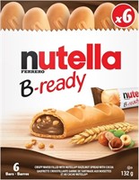 NUTELLA B-READY, Snack Bars, Crunchy wafer f