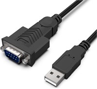 (N) BENFEI USB to Serial Adapter, 6 Feet USB to RS