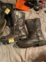 Milwaukee leather boots size 12