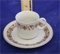Vintage Chinese Cup & Saucer (2pc)