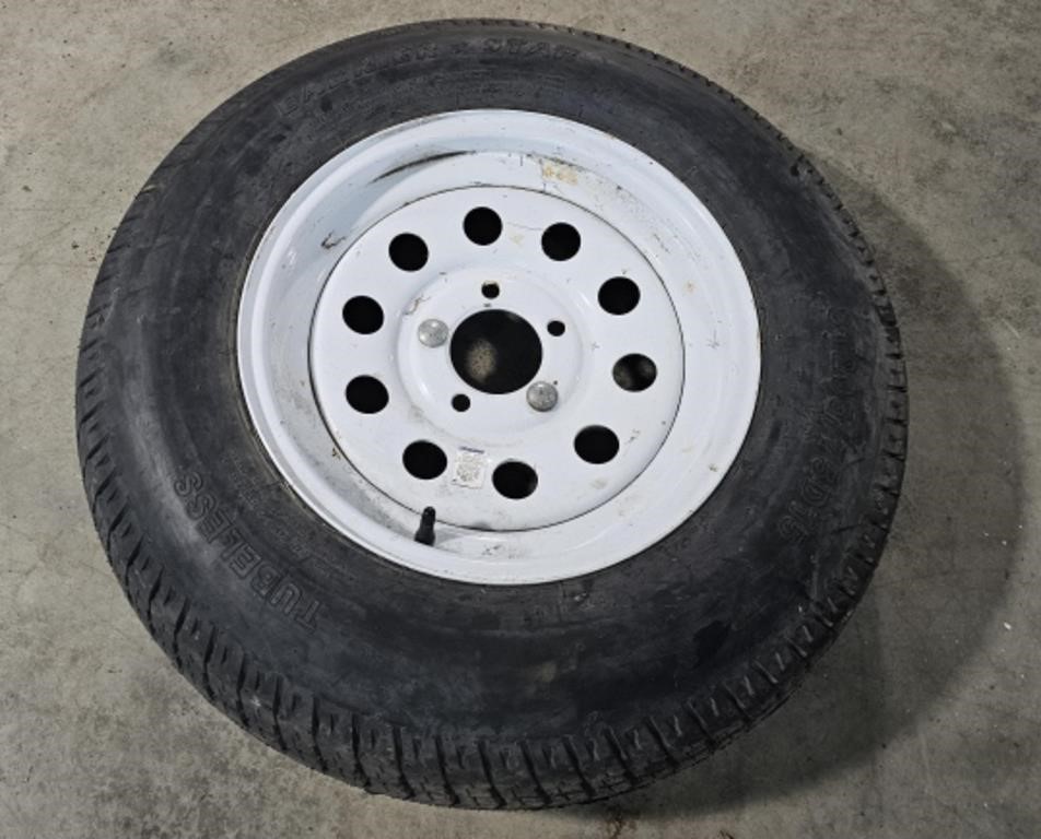 Trailer spare tire