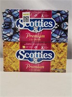 SCOTTIES WITH 126 PREMIUM WHITE TISSUES 6 BOXES