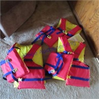 3 ADULT LIFE JACKETS-FIT 30'-52' CHEST
