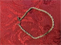 Sterling silver bracelet with damaged clasp