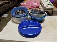 Lot of bowls and plates