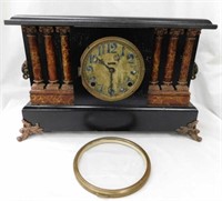 Antique E. Ingraham mantle clock & parts