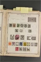 Extremely Rare 19th Century Stamp Collection Book