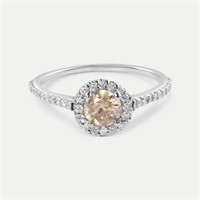 14K WHITE GOLD 1.50CT DIAMOND RING