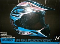 FUEL OFF ROAD RIDING HELMET DOT APPROVED SIZE M
