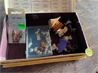 lot of resin animals?