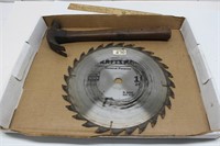 Saw Blade and Hammer