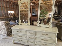 Large dresser with mirrors