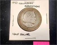 1893 COLOMBIAN EXPOSITION HALF DOLLAR