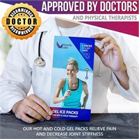 2pkGel Ice Packs for Injuries by Kinetic Labs az15